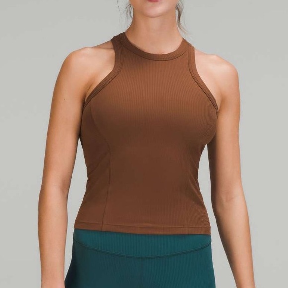 Lululemon Ribbed Nulu Racerback Yoga Tank Top - Picture 2 of 6